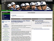 Tablet Screenshot of mcneilbaseball.com